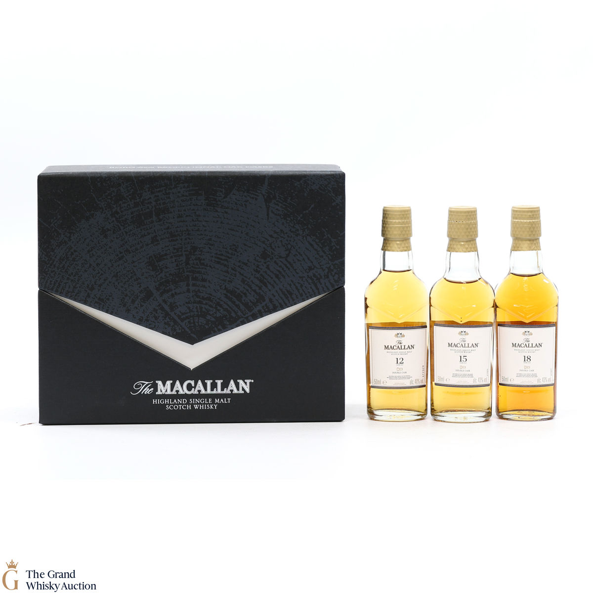 Macallan - 12, 15 & 18 YO Double Cask Set (3 x 5cl)