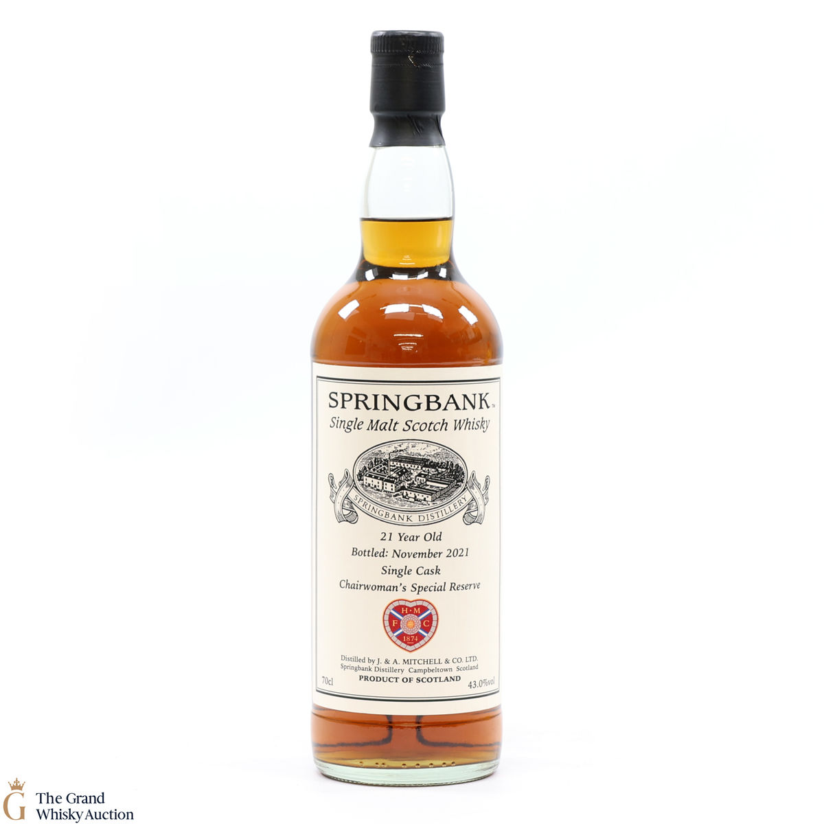Springbank - 21 Year Old - Hearts FC Chairwoman's Special Reserve 