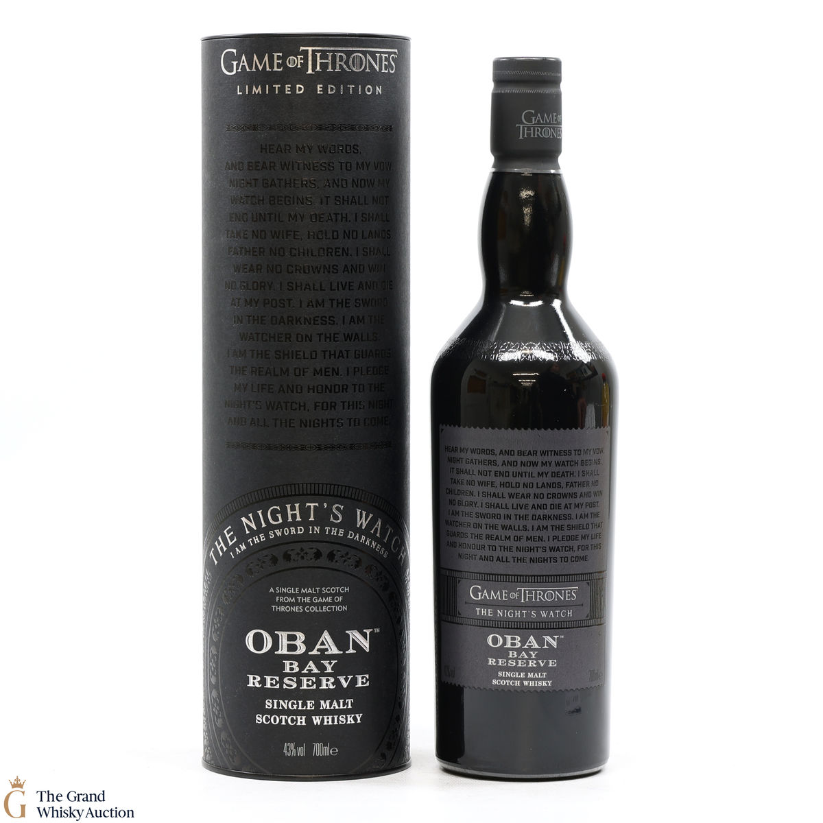 Oban - Bay Reserve - The Night's Watch - Game of Thrones