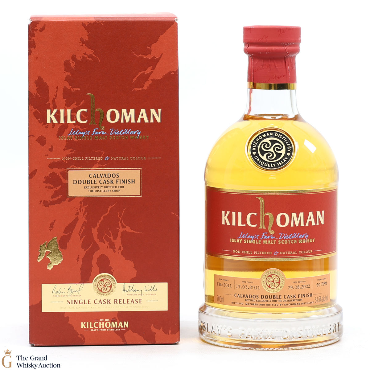 Kilchoman - 11 Year Old 2011 - Calvados Double Cask - Distillery Shop Exclusive #136