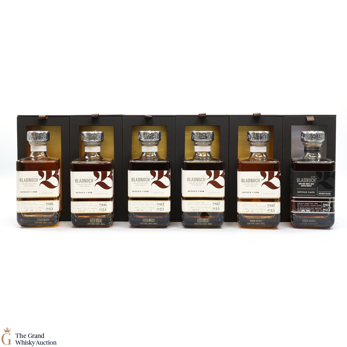 Bladnoch - 2023 Single Cask Exclusive Release - Batch 1-6 (6 x 70cl)