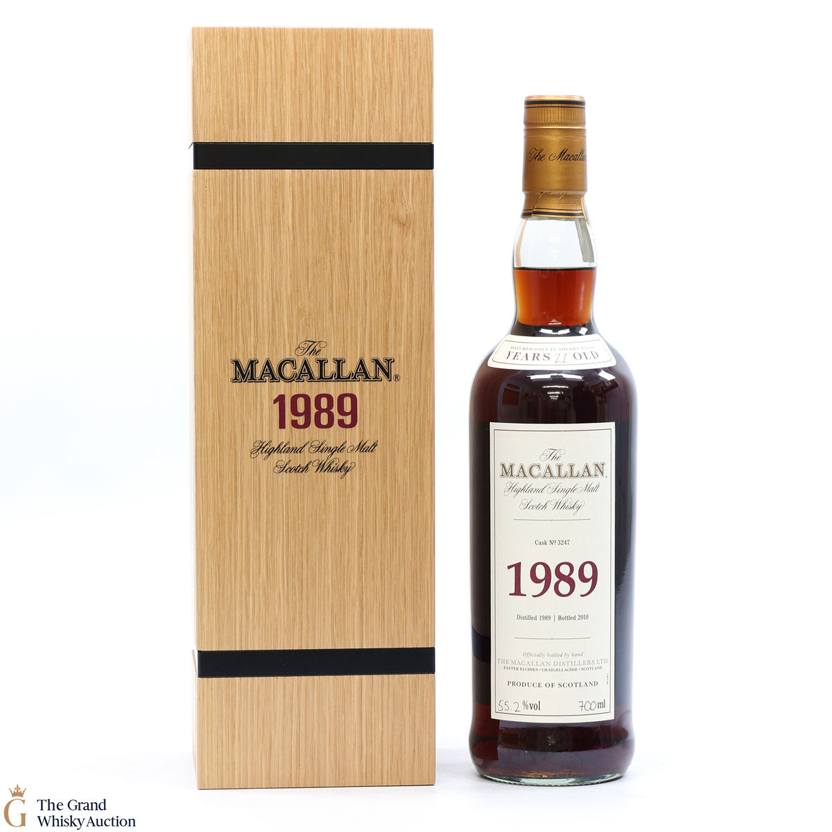 Macallan - 21 Year Old - 1989 Fine and Rare #3247