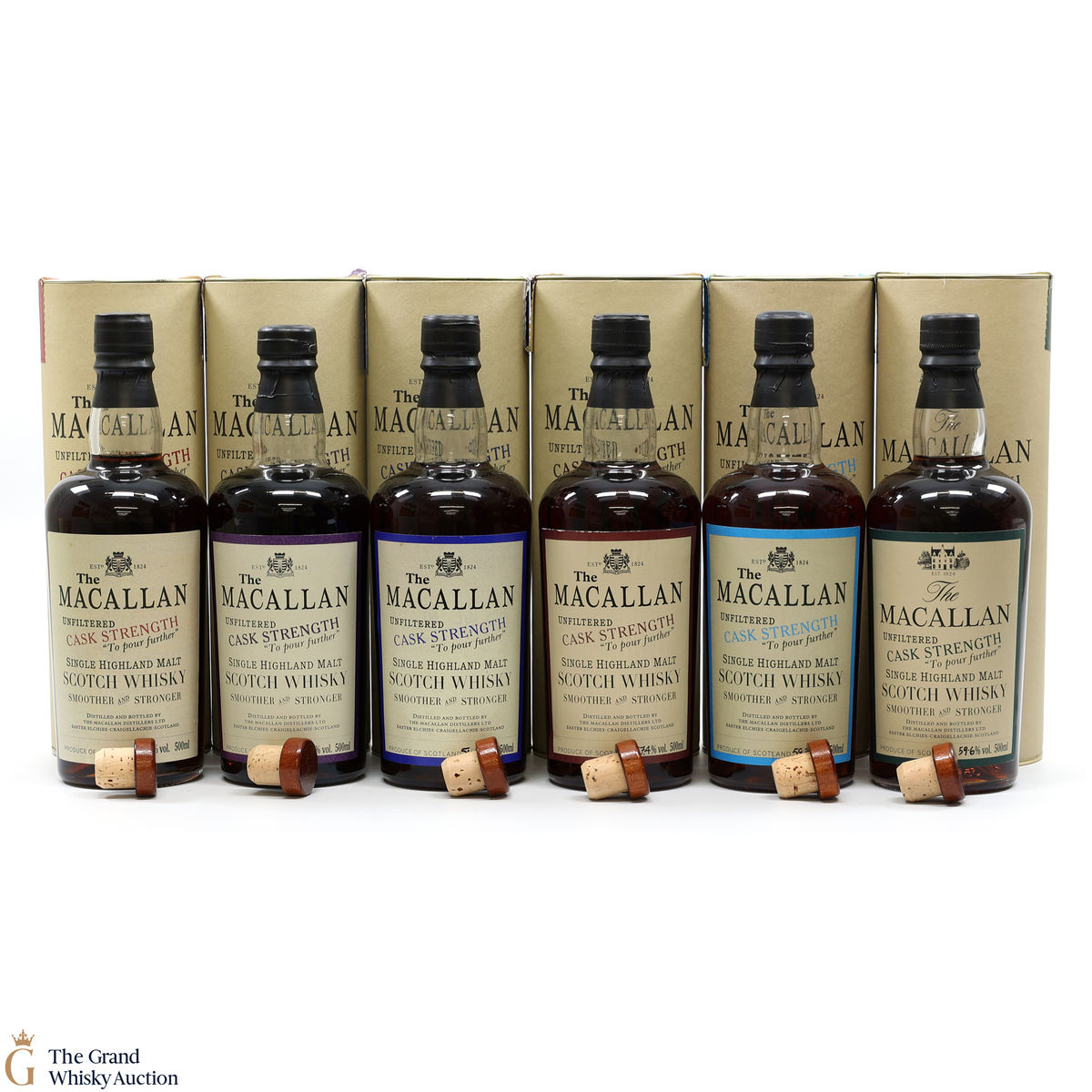 Macallan - Exceptional Cask Collection First Release (6 x 50cl)