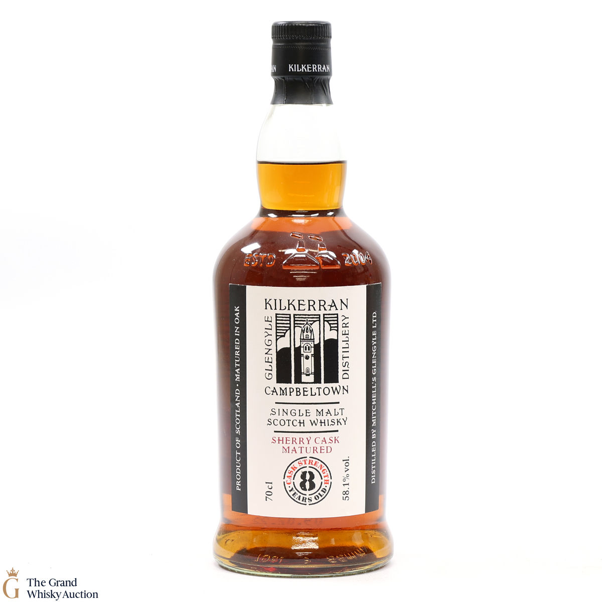 Kilkerran - 8 Year Old - Sherry Oak - Cask Strength 58.1%