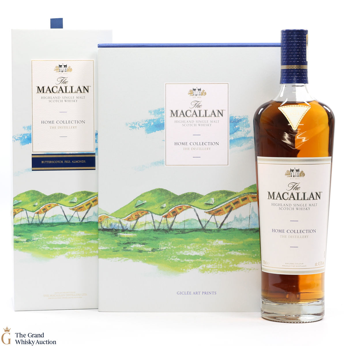 Macallan - Home Collection - The Distillery (1x70cl) & Giclee Art Prints