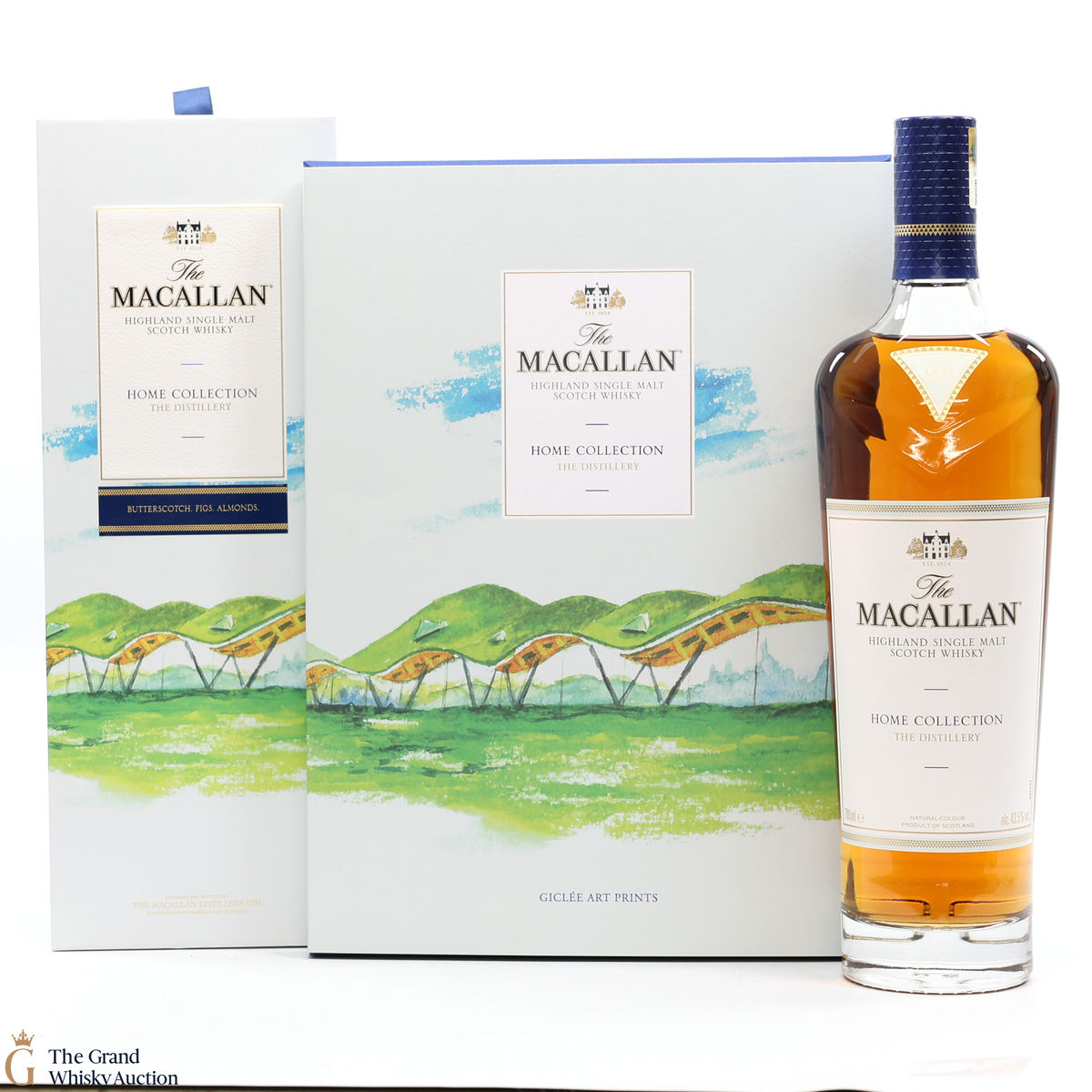 Macallan - Home Collection - The Distillery (1x70cl) & Giclee Art Prints