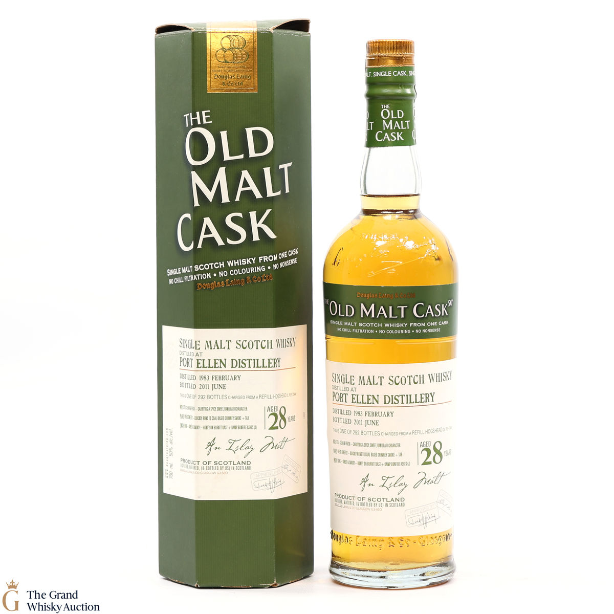 Port Ellen 1983 - 28 Year Old - The Old Malt Cask