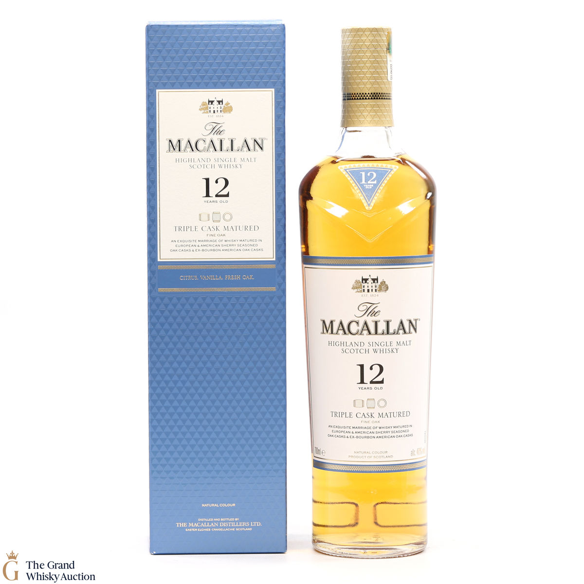 Macallan - 12 Year Old - Triple Cask (Fine Oak) 