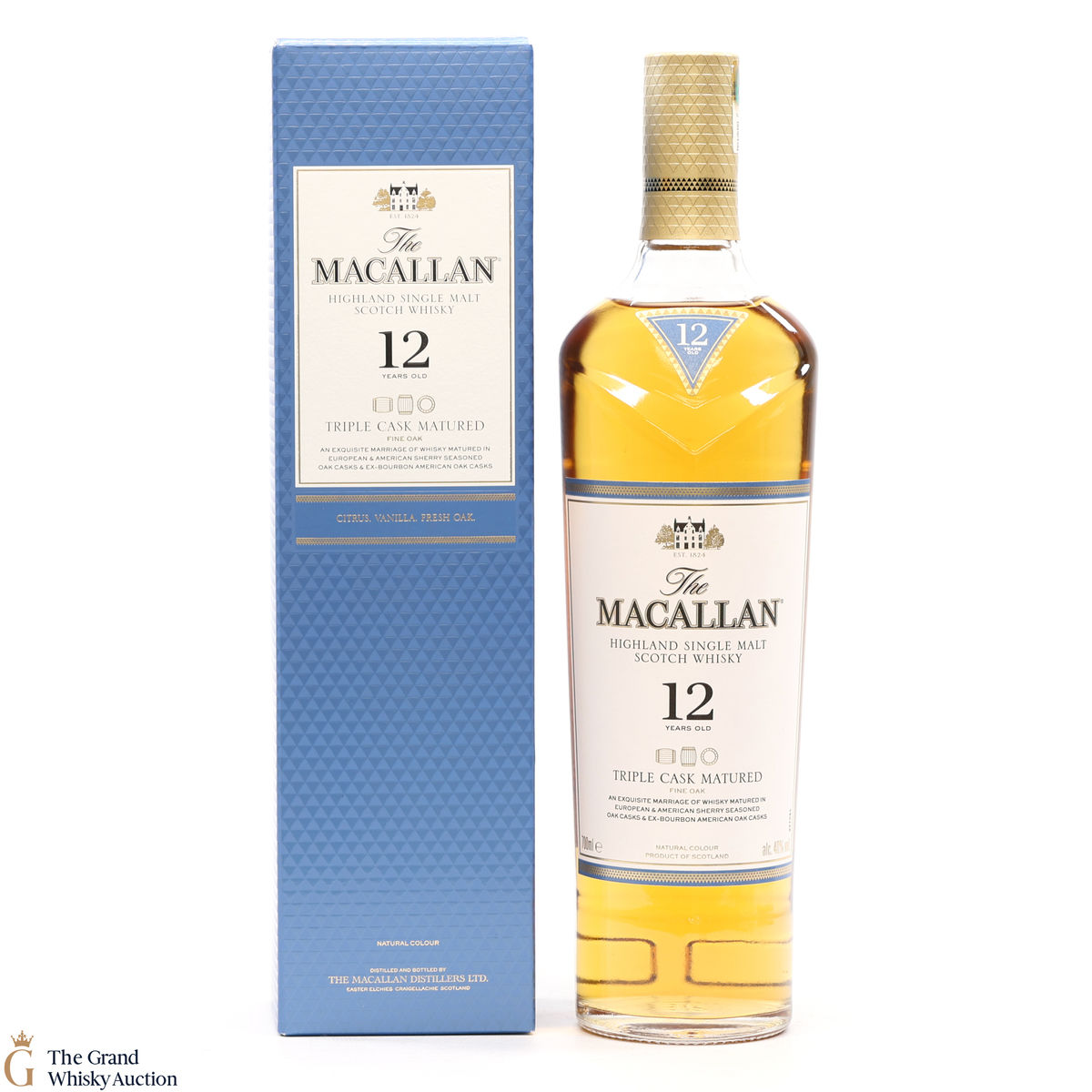 Macallan - 12 Year Old - Triple Cask (Fine Oak) 