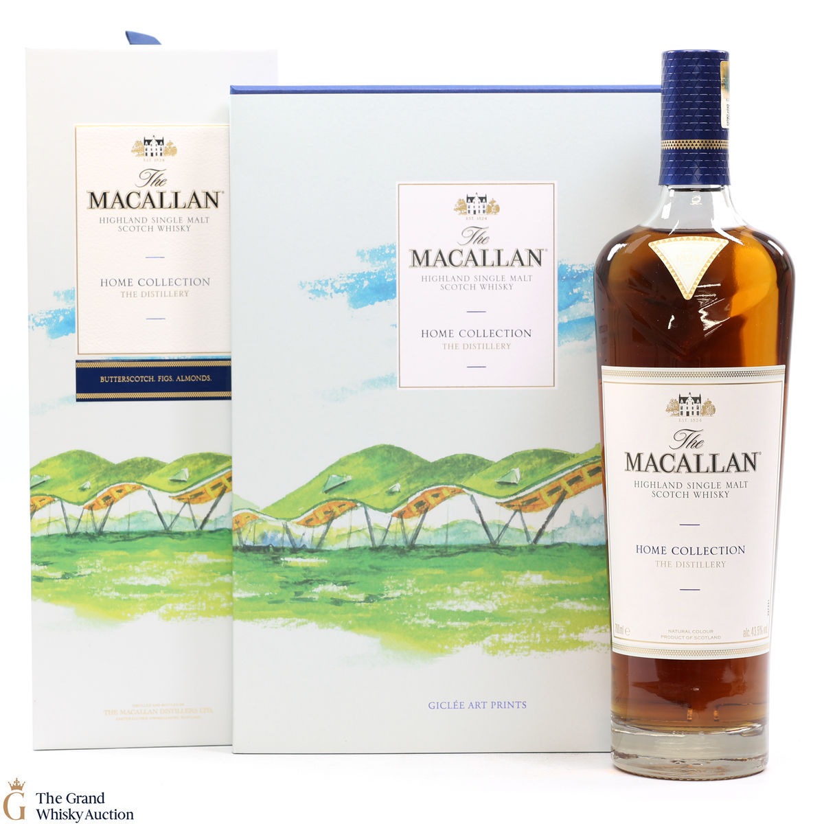 Macallan - Home Collection - The Distillery (1x70cl) & Giclee Art Prints