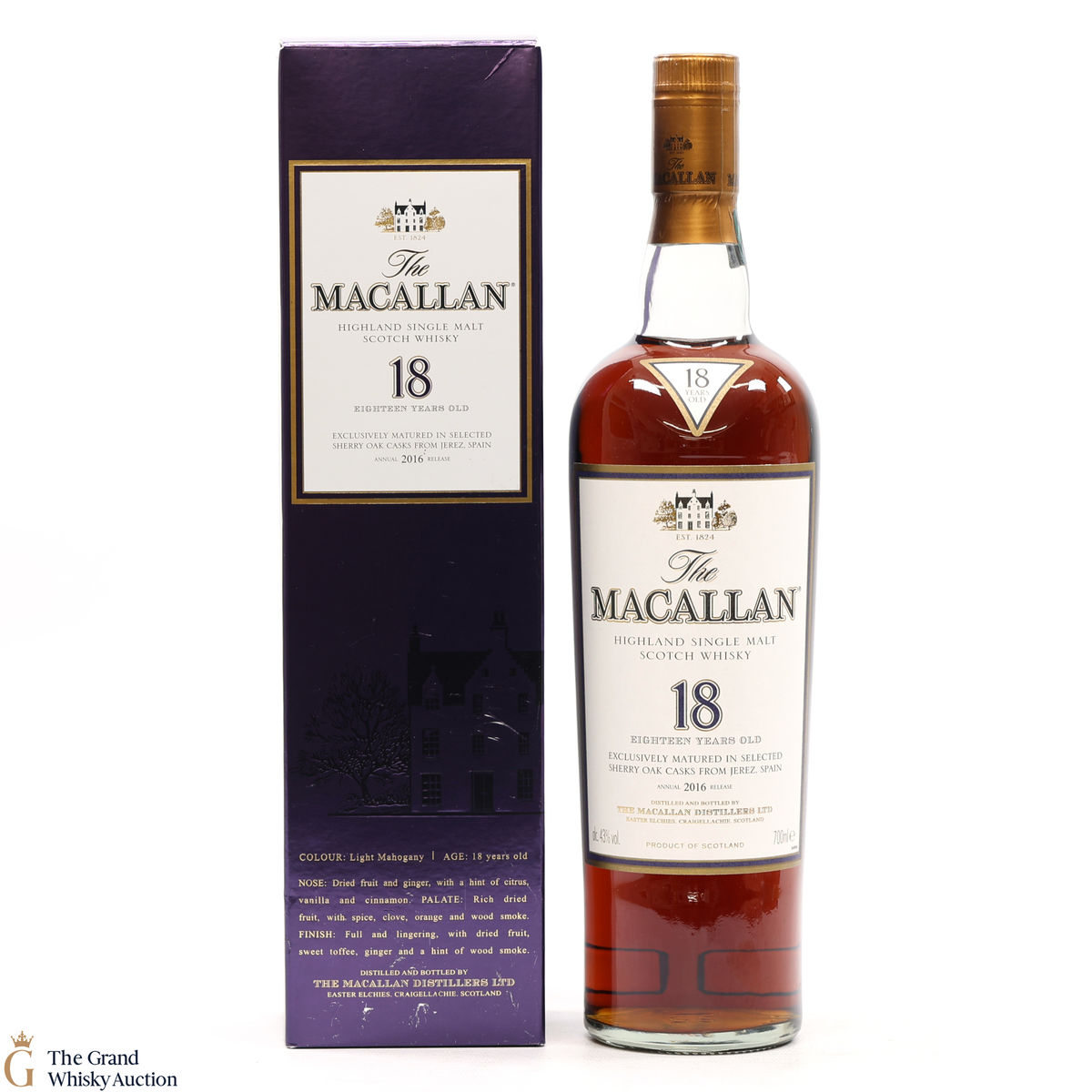 Macallan - 18 Year Old - 2016 Release