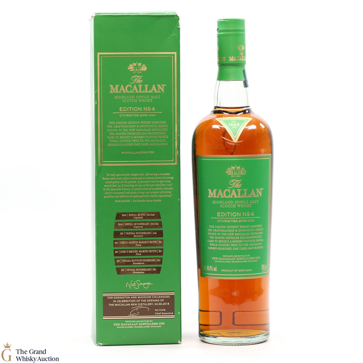 Macallan - Edition No. 4 - 2018 - Edrington & Maxxium Staff