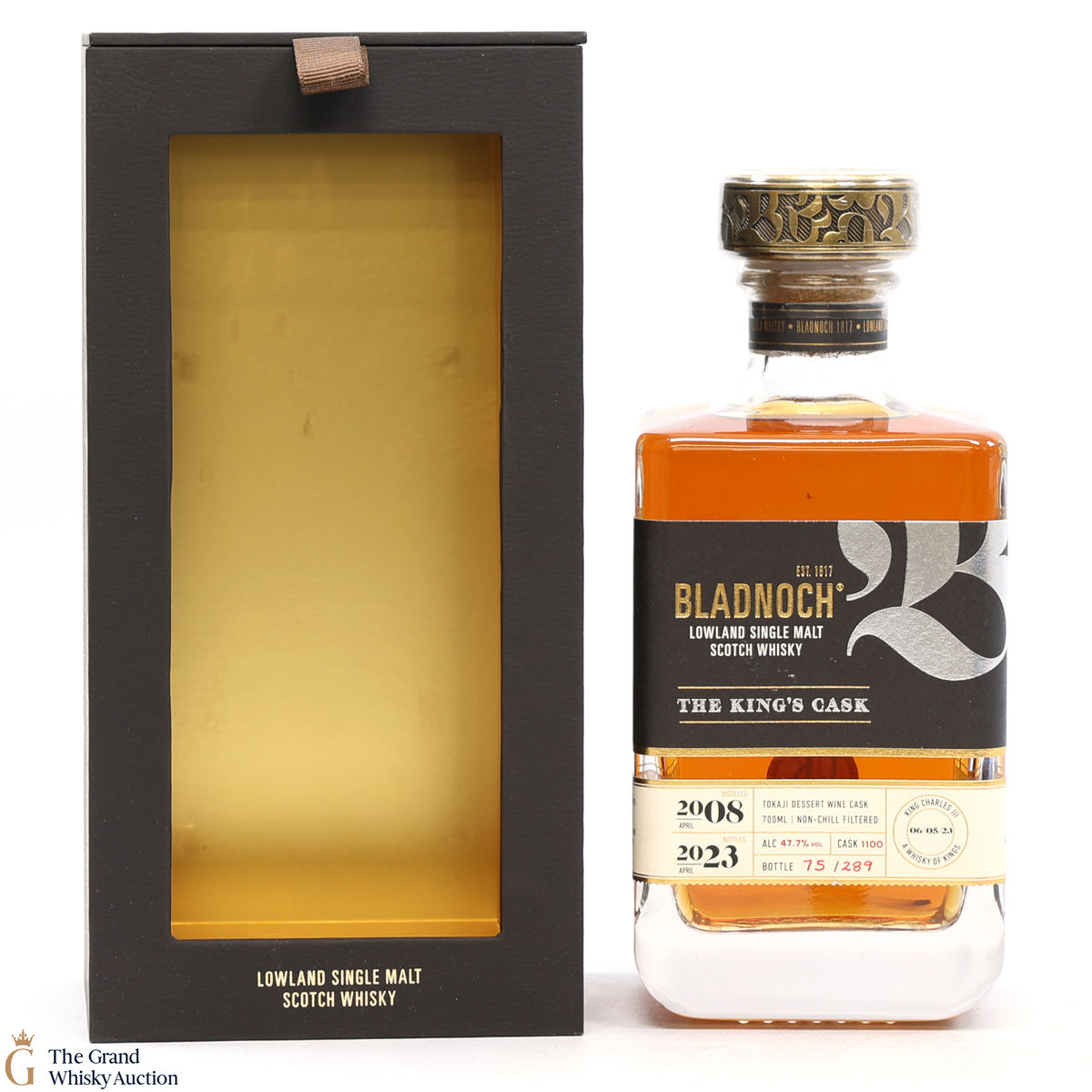 Bladnoch - 2008 Single Cask #1100 - The King's Cask