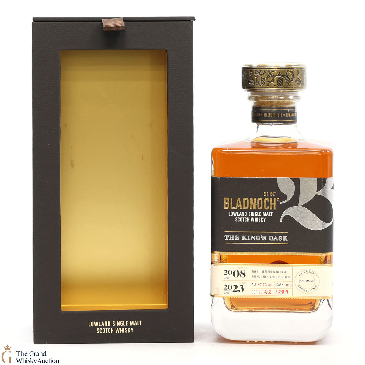 Bladnoch - 2008 Single Cask #1100 - The King's Cask