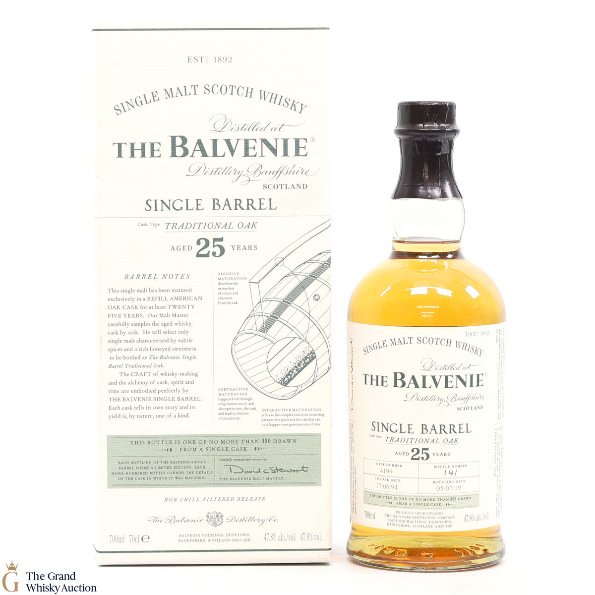 Balvenie - 25 Year Old 1994 - Single Barrel #4199