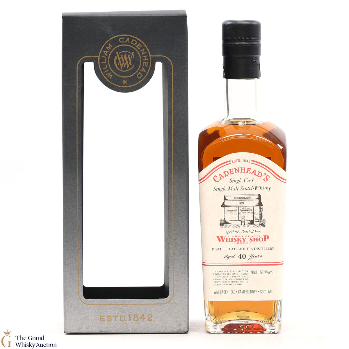 Caol Ila - 40 Year Old - Cadenhead's London Whisky Shop