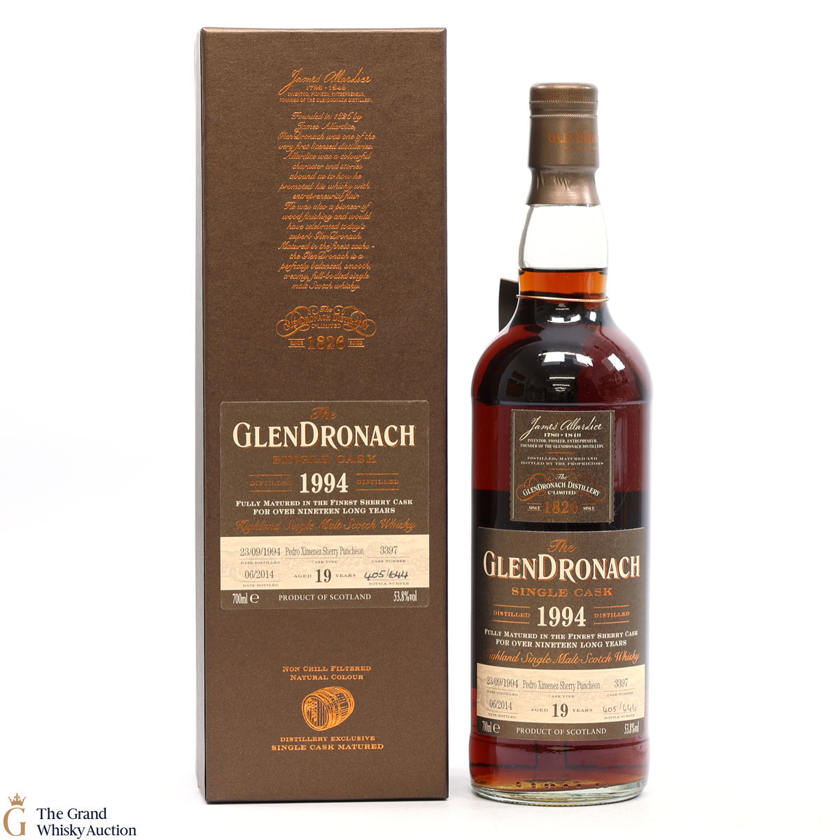 GlenDronach - 19 Year Old - 1994 Single Cask #3397