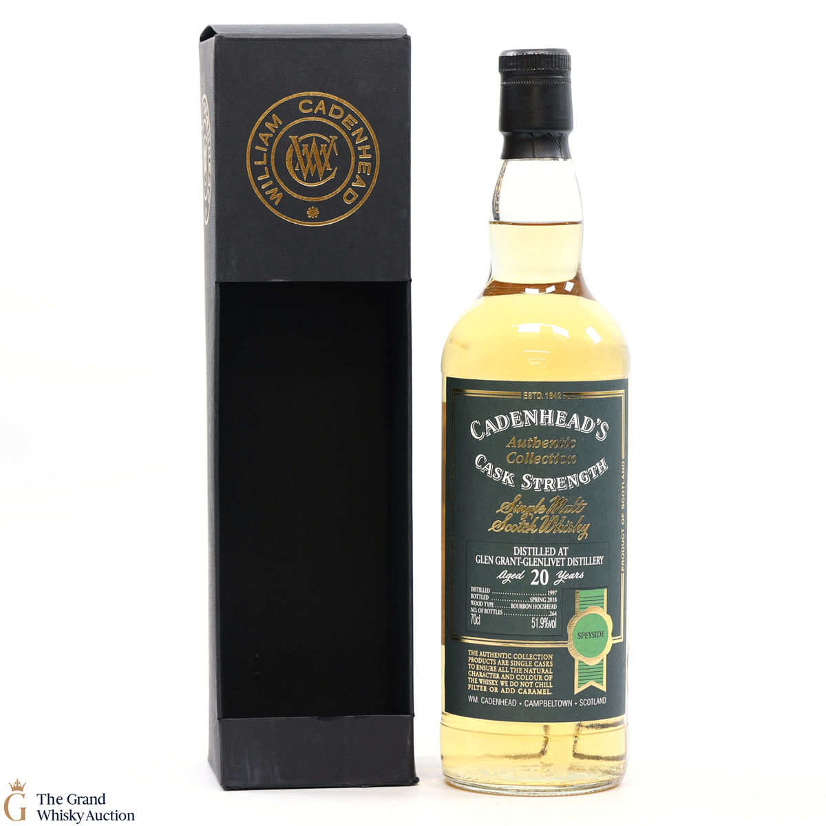Glen Grant - 20 Year Old 1997 -  Cadenhead's Authentic Collection