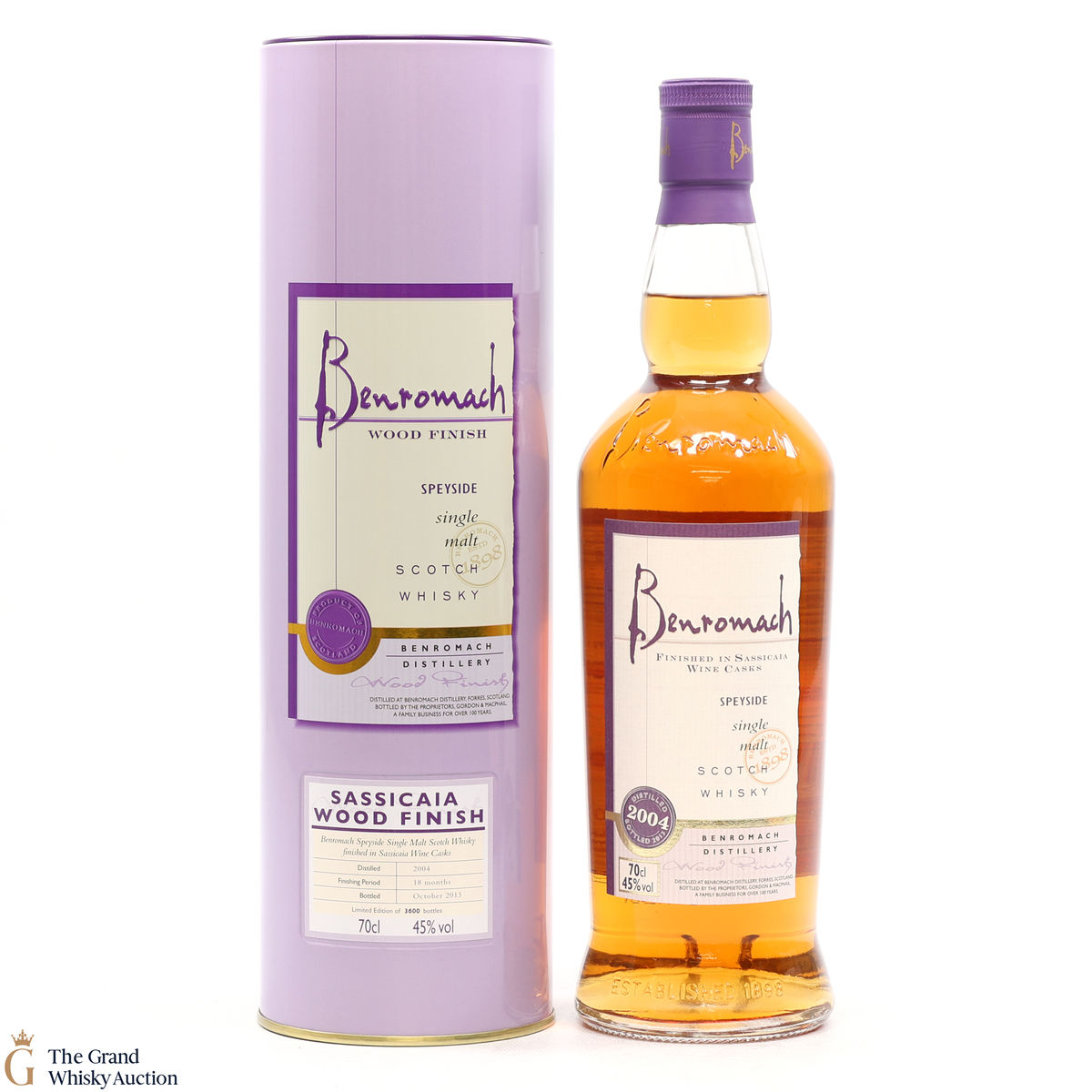 Benromach - 2004 Sassicaia Wood Finish - 2013