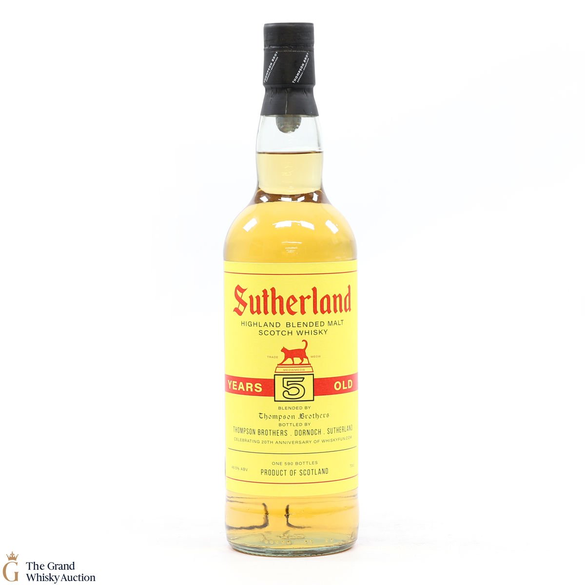 Sutherland - 5 Year Old - Thompson Bros - 20th Anniversary of WhiskyFun