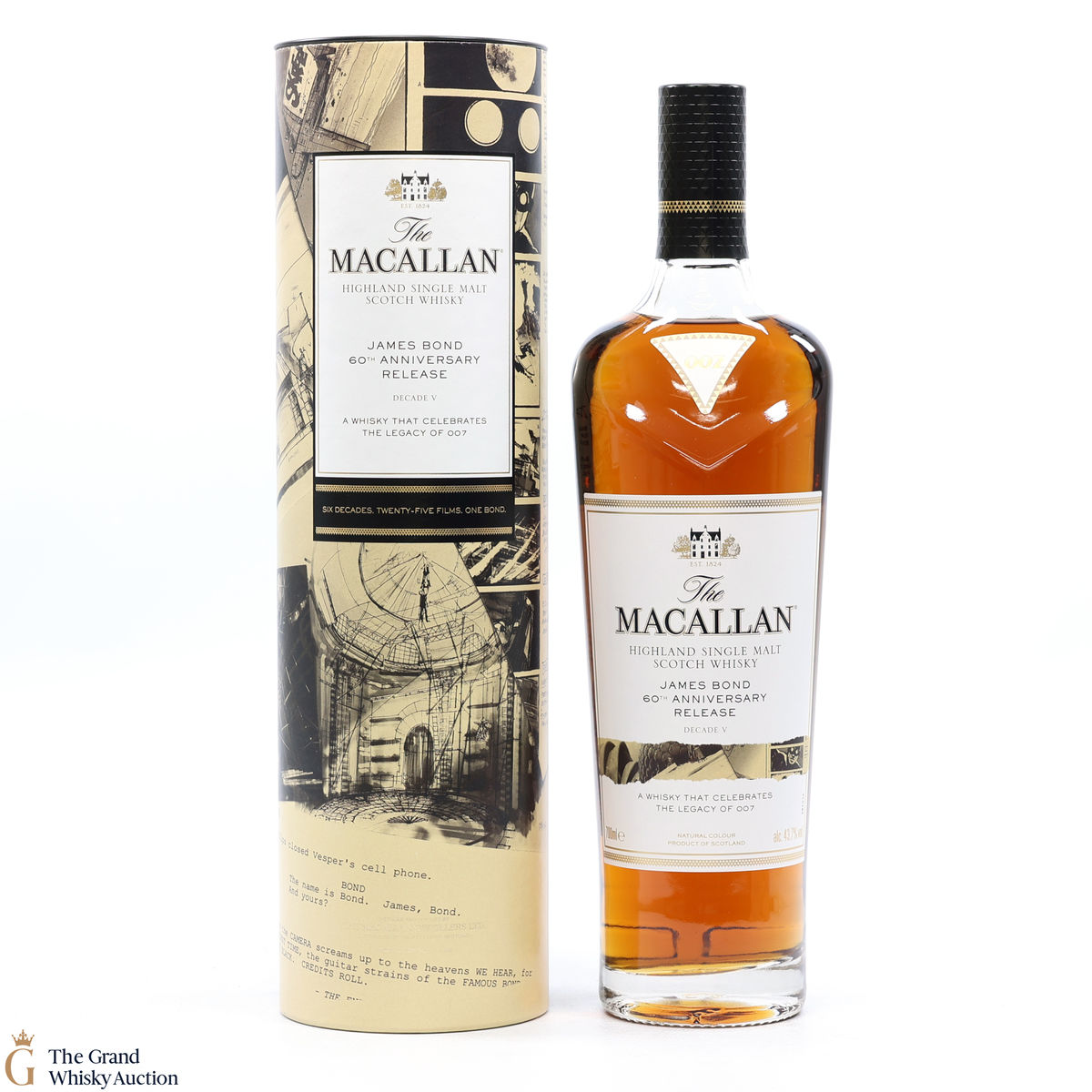 Macallan - James Bond 60th Anniversary - Decade V