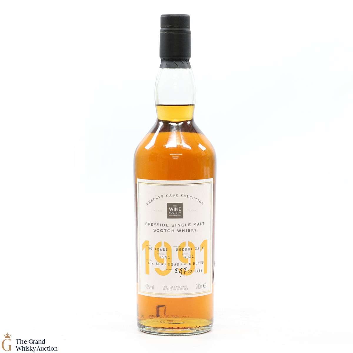 Speyside - 30 Year Old 1991 Sherry - Wine Society Reserve Cask No.2