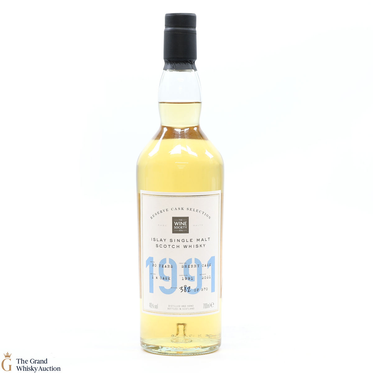 Islay - 30 Year Old 1991 Sherry - Wine Society Reserve Cask No.3