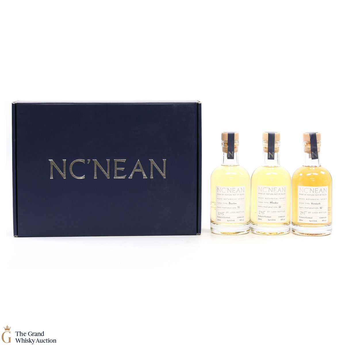 Nc'nean Aged Botanical Spirit - 3 X 20cl - First Release 