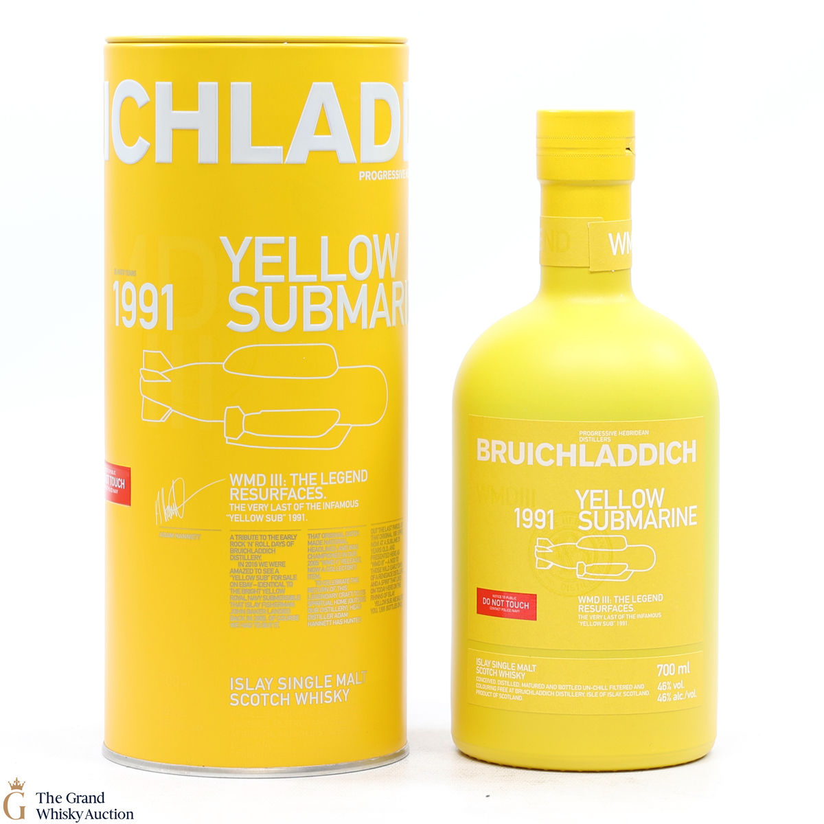 Bruichladdich - 25 Year Old (1991) - Yellow Submarine WMDIII - The Legend Resurfaces