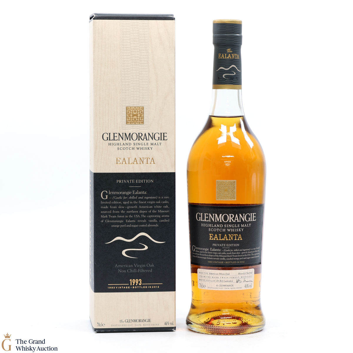 Glenmorangie - Ealanta (1993) - Private Edition