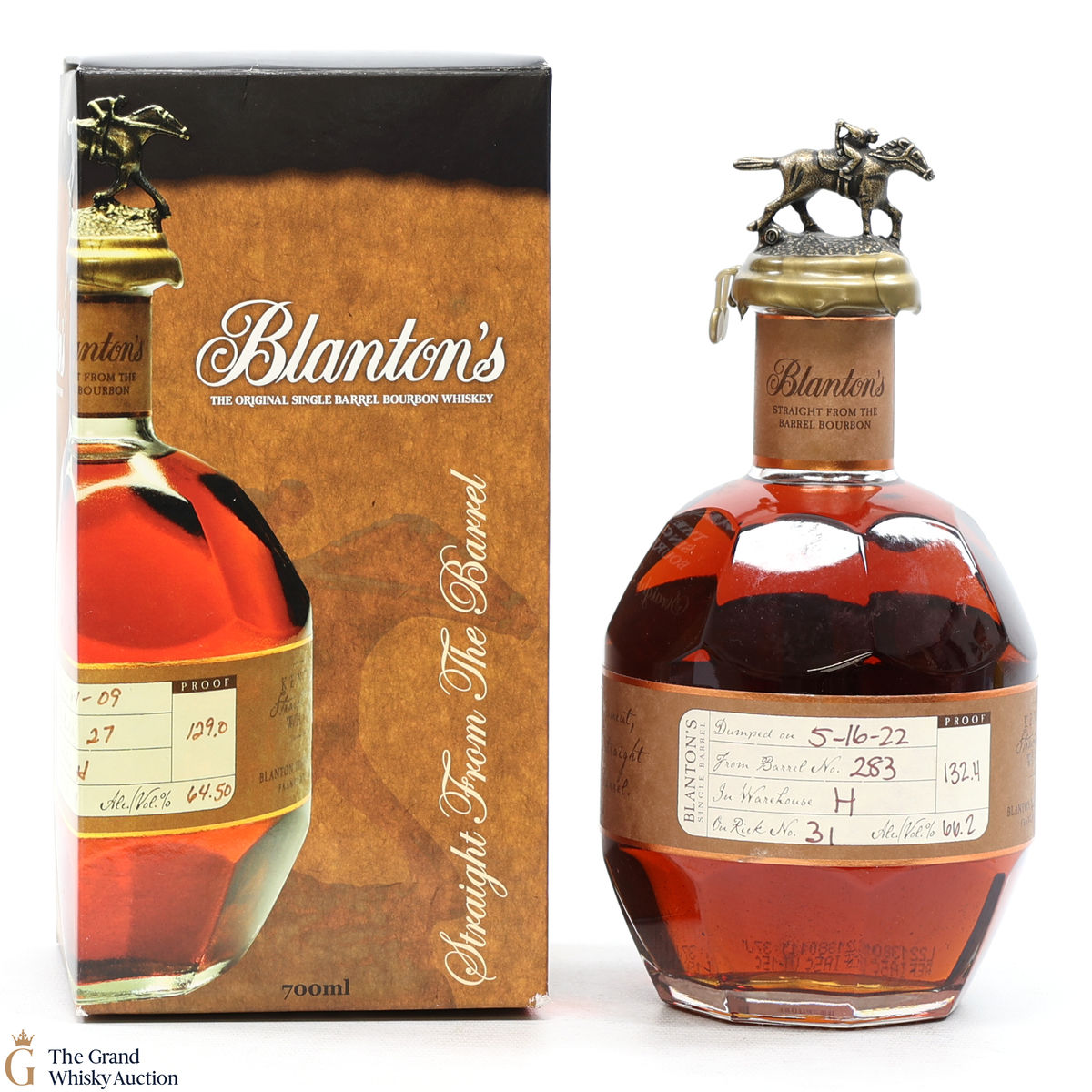 Blanton's - Straight From The Barrel - Cask Strength (66.2% ABV)