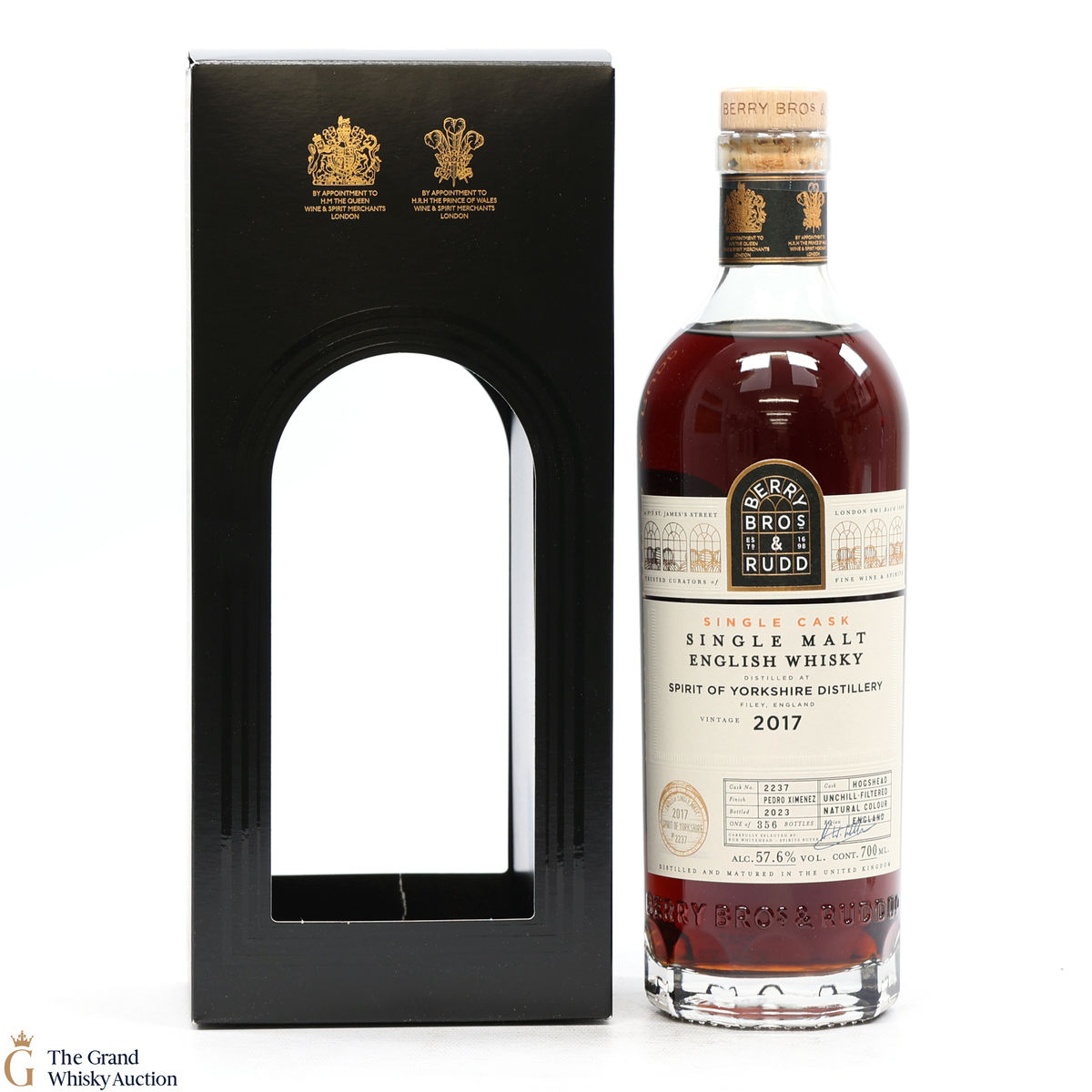 Spirit of Yorkshire - 2017 Vintage - Single Cask #2237 Berry Bros & Rudd