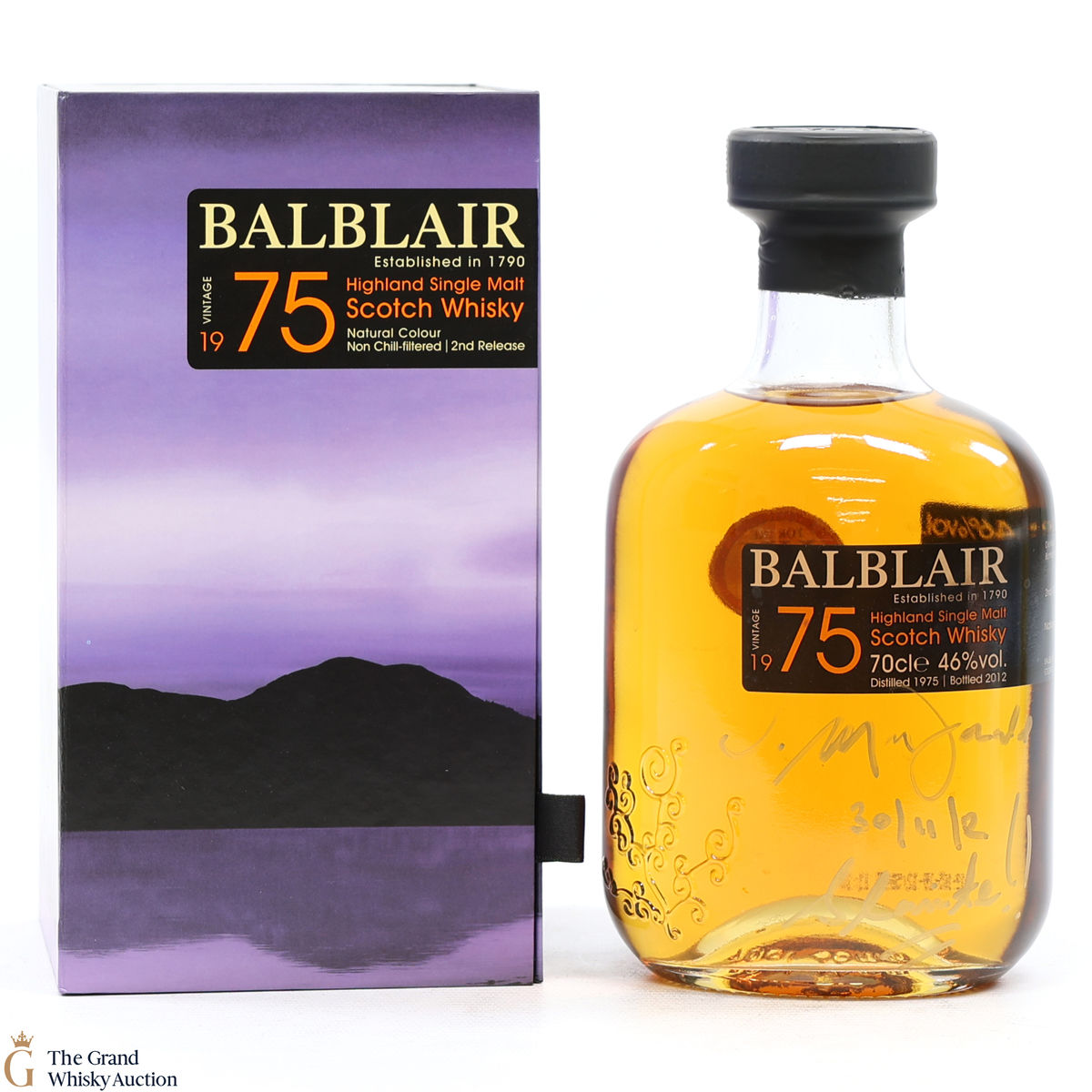 Balblair - 1975 Vintage 2012 2nd Edition (Signed)