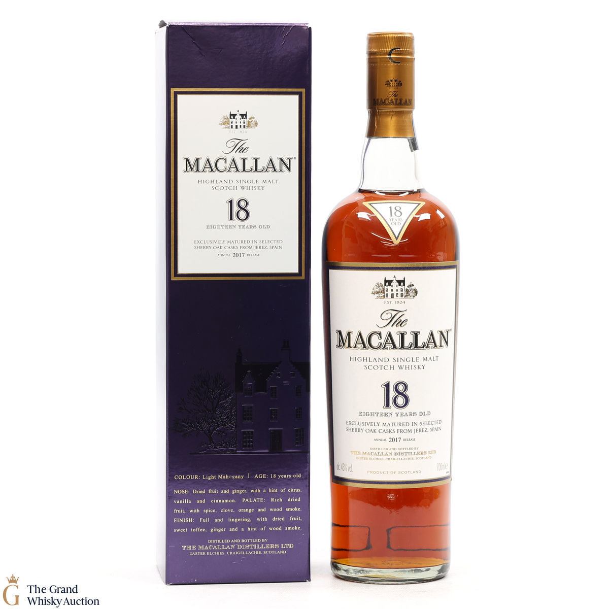Macallan - 18 Year Old - 2017 Release