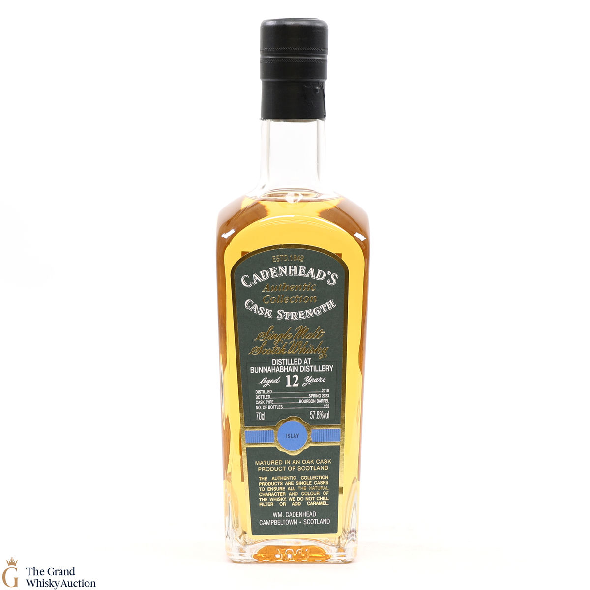 Bunnahabhain - 12 Year Old 2010 - Cadenhead's Authentic Collection
