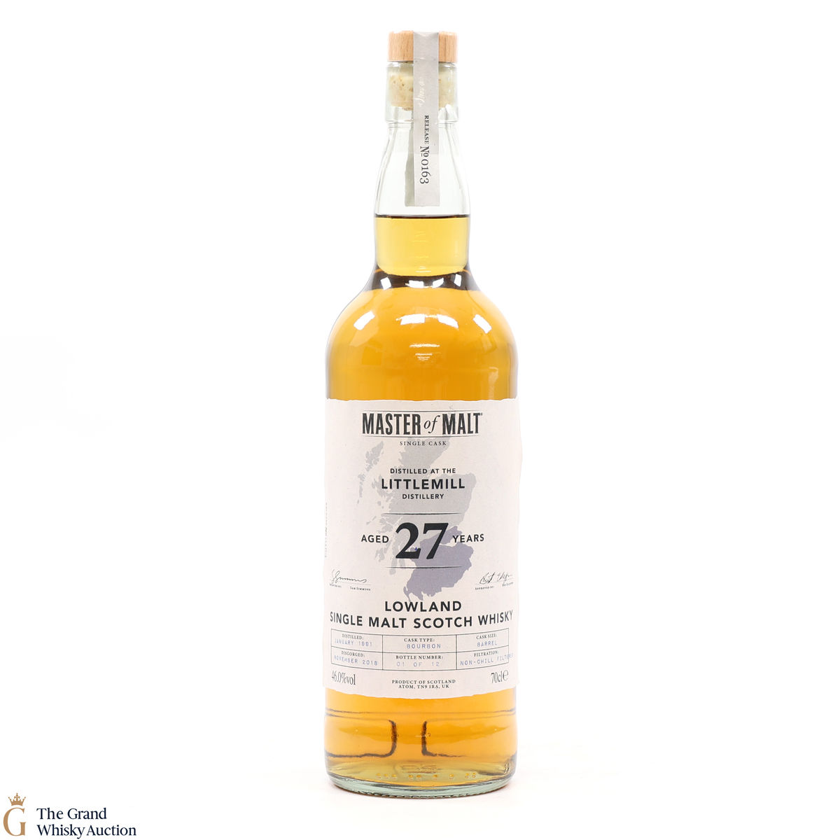 Littlemill - 27 Year Old 1991 - Master of Malt