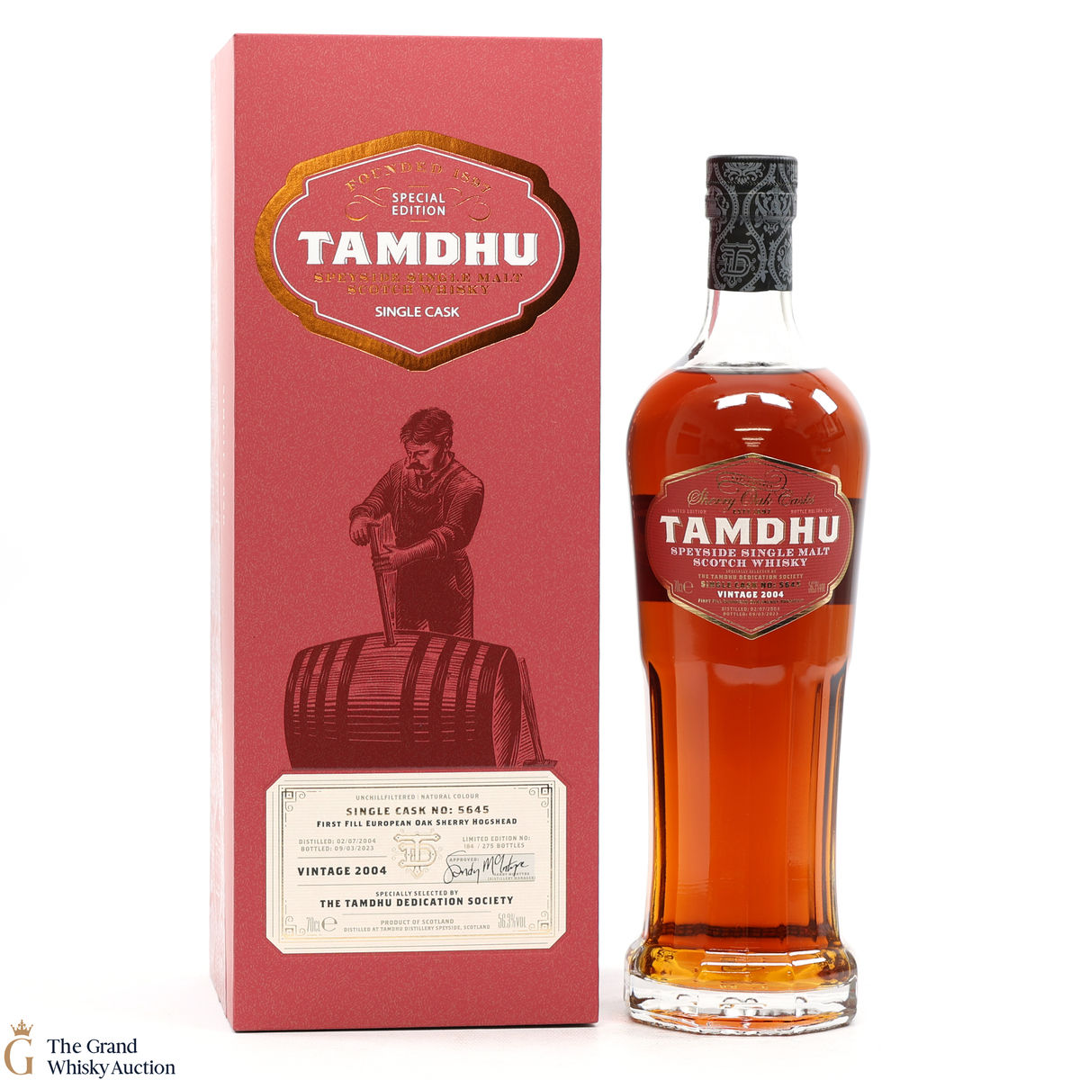 Tamdhu - 18 Year Old - 2004 - Single Cask #5645 - TDS