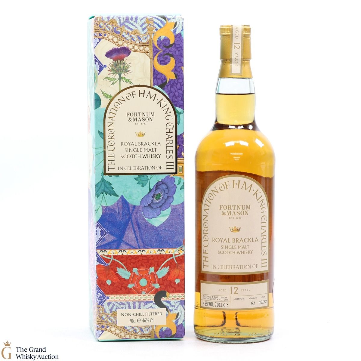 Royal Brackla - 12 Year Old - Coronation of HM King Charles III - Fortnum & Mason Exclusive