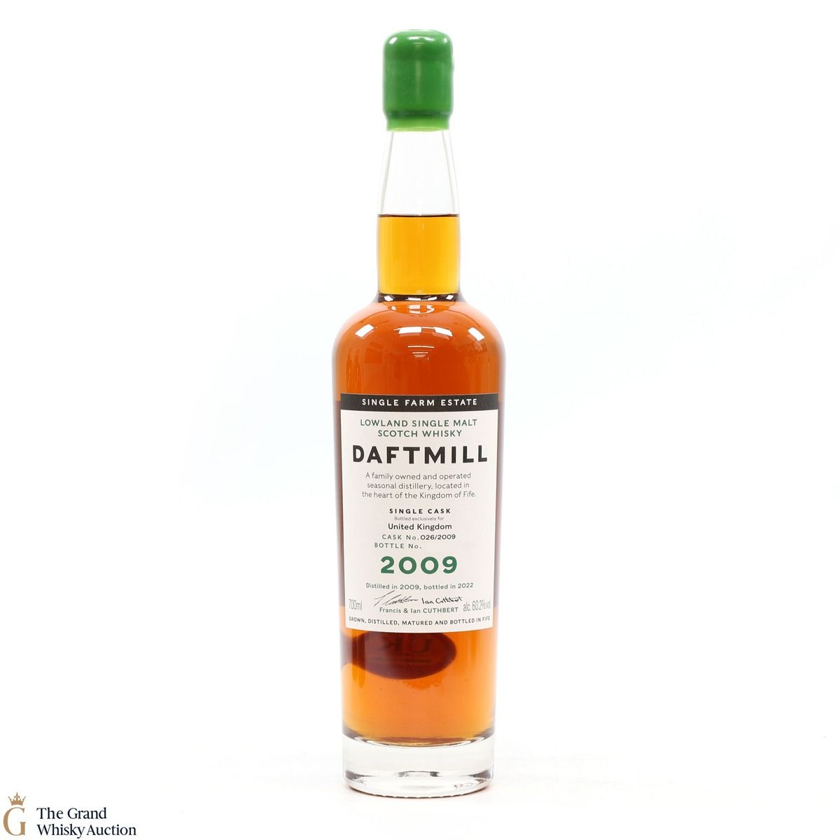 Daftmill - 2009 Single Cask #026/2009 - UK Exclusive 2022