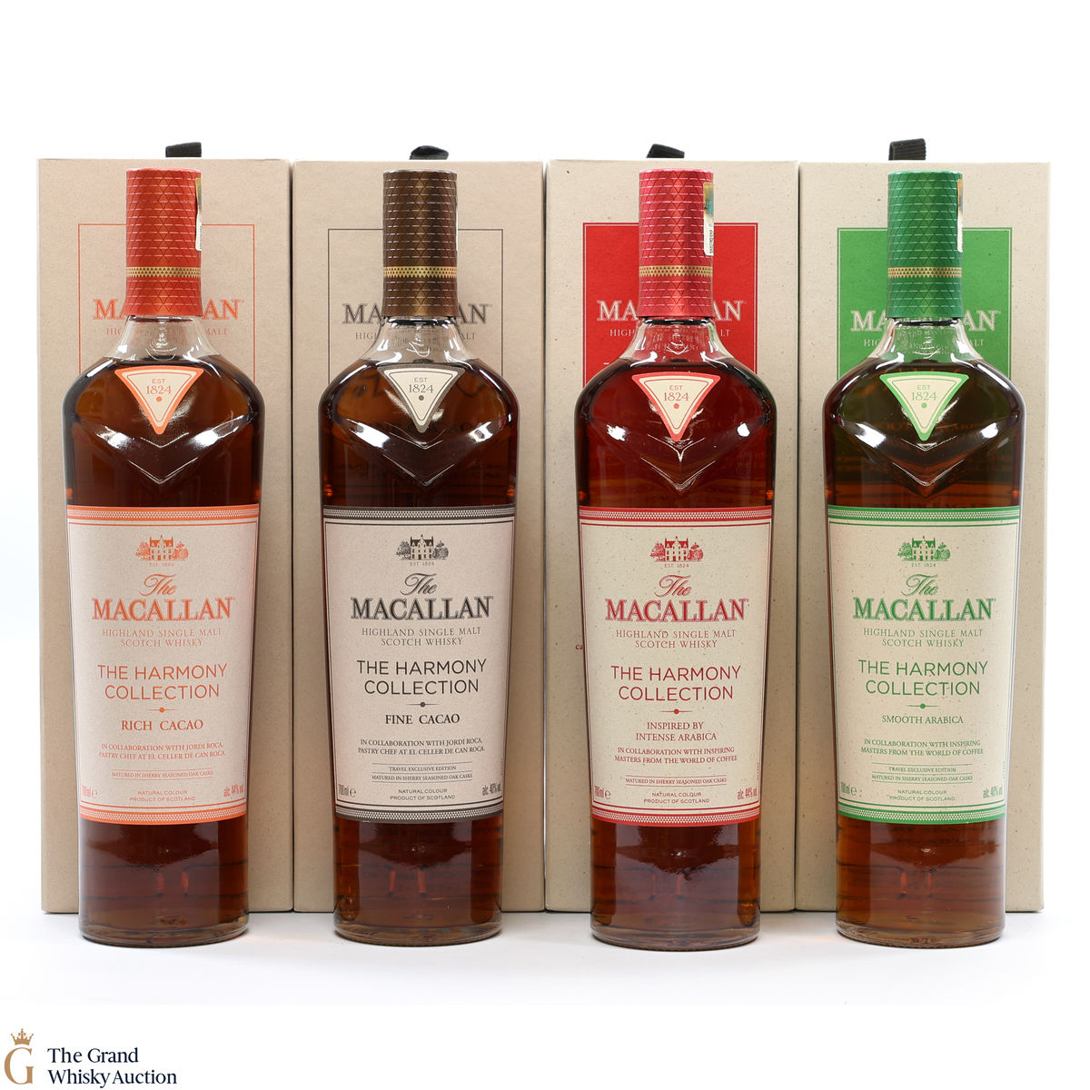 Macallan - The Harmony Collection - Harmony I & II (4 x 70cl)