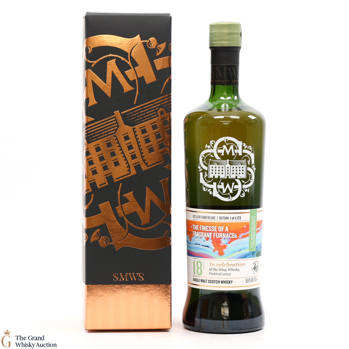 Bowmore - 18 Year Old 2004 - SMWS 3 Rare Release - The Finesse of a Fragrant Furnace - Islay Whisky Festival 2023