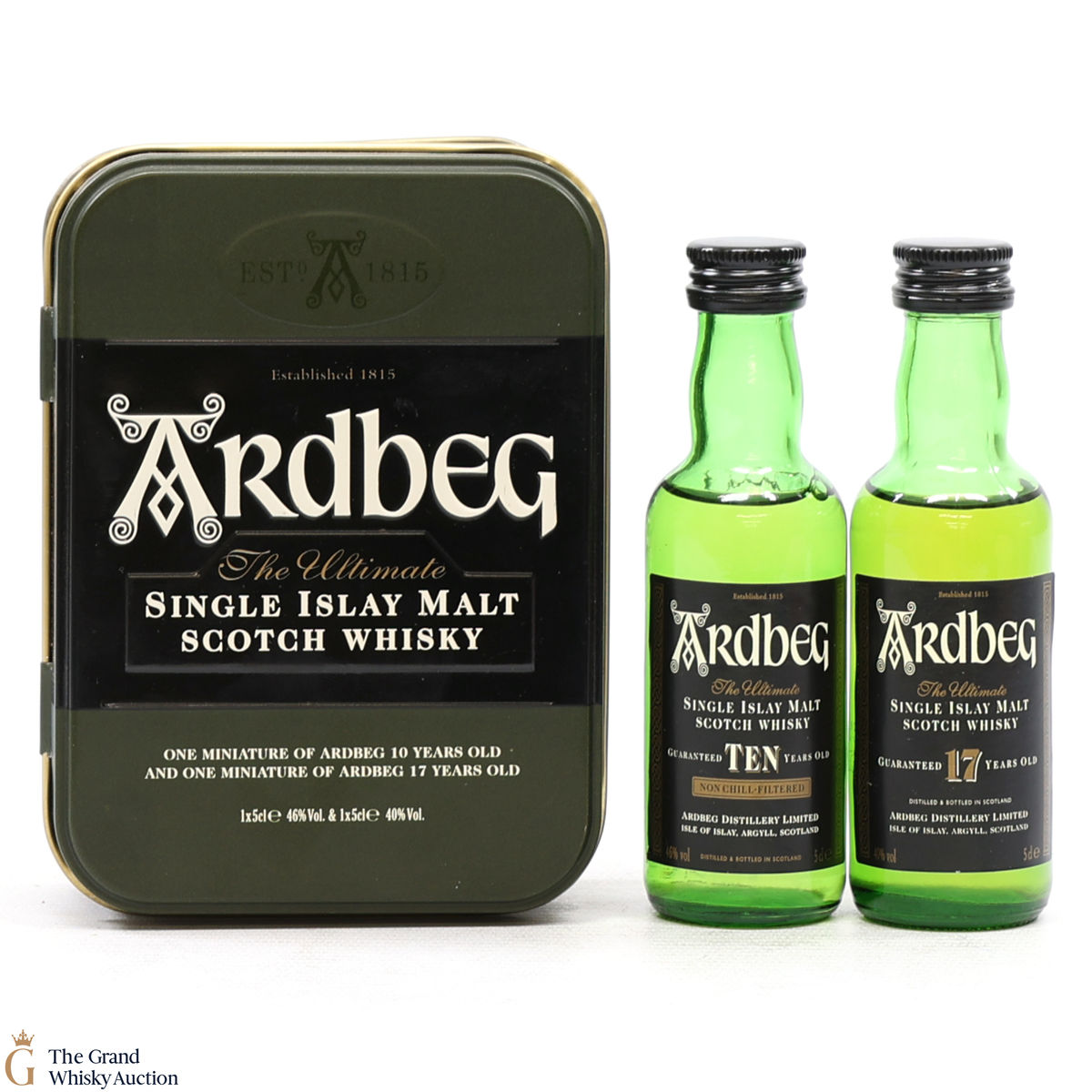 Ardbeg - 17 & 10 Year Old (2x 5cl)