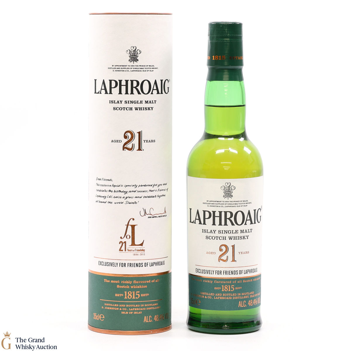 Laphroaig - 21 Year Old - Friends of Laphroaig (35cl)