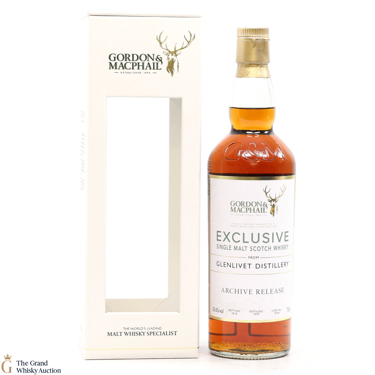 Glenlivet - 1979 39 Year Old - Cask #19236 Gordon and MacPhail Archive Release