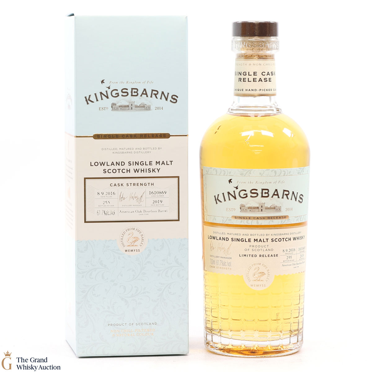 Kingsbarns - 2016 Cask Strength - Single Cask #1610869