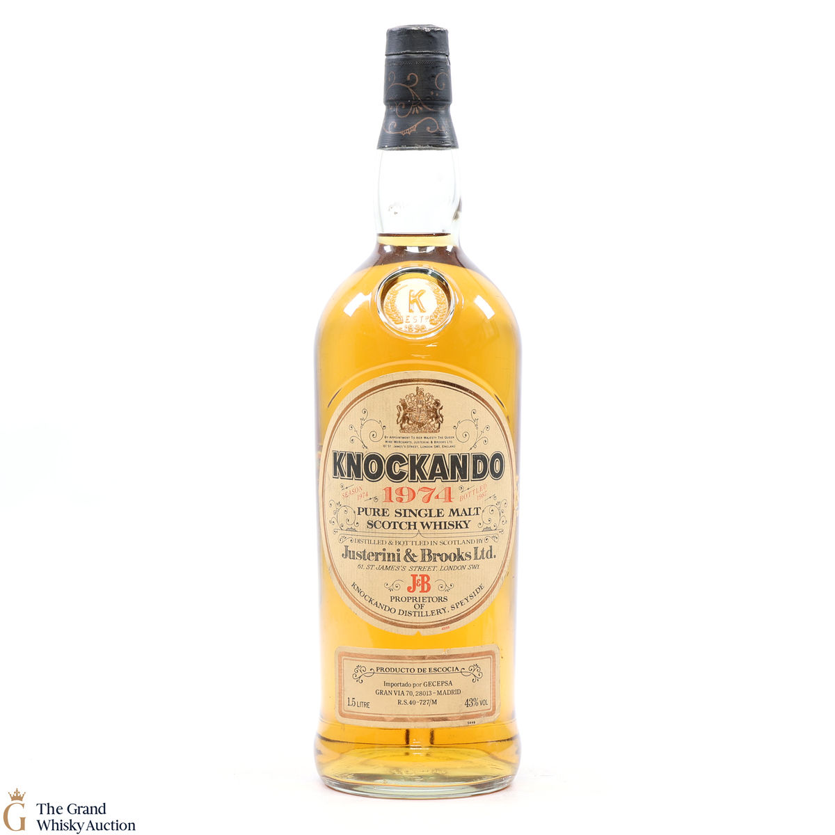 Knockando - 1974 Season - Justerini & Brooks 1987 (1.5L)