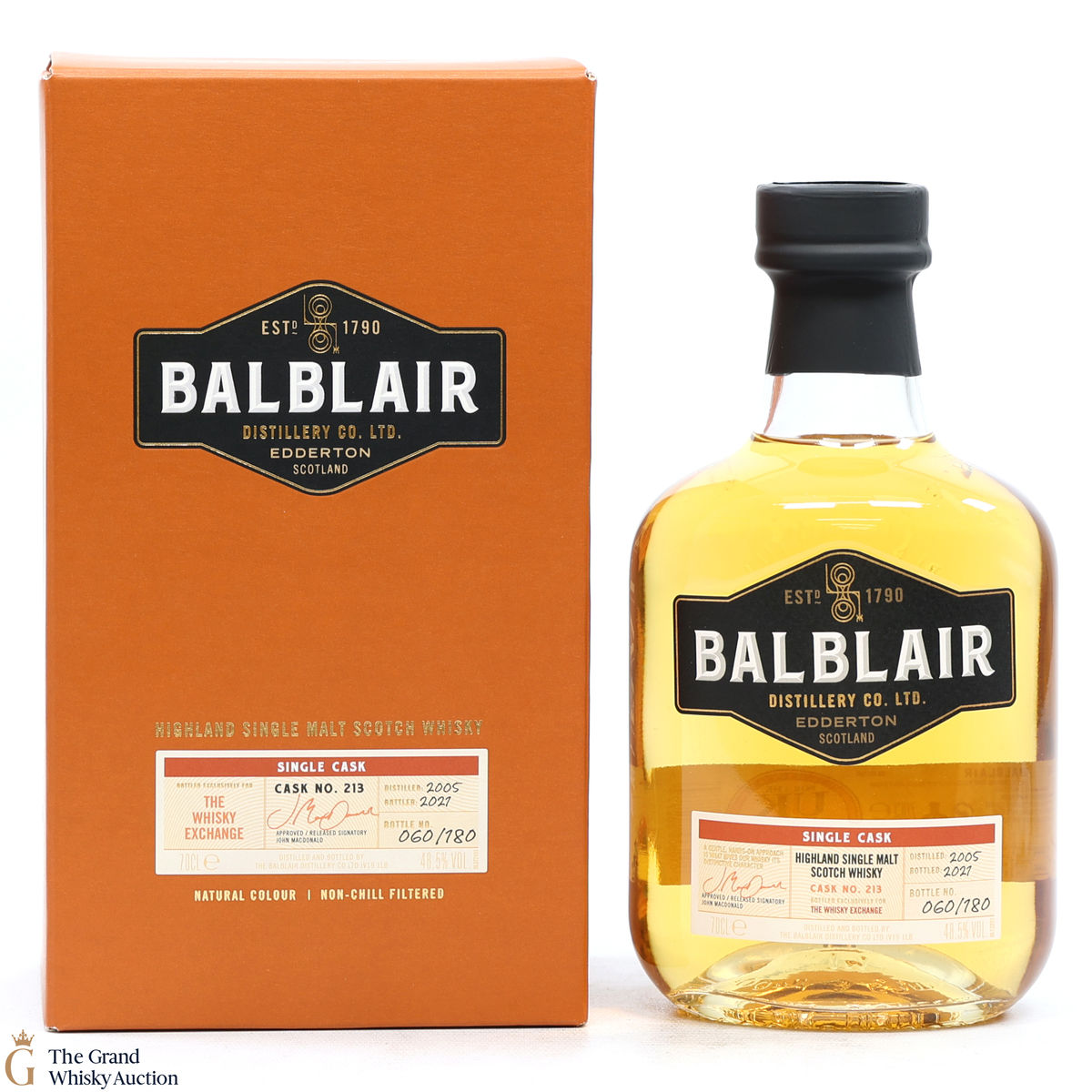 Balblair - 2005 Single Cask #213 - TWE
