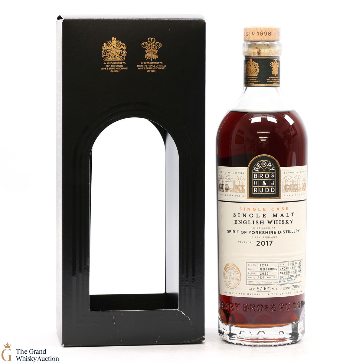 Spirit of Yorkshire - 2017 Vintage - Single Cask #2237 Berry Bros & Rudd