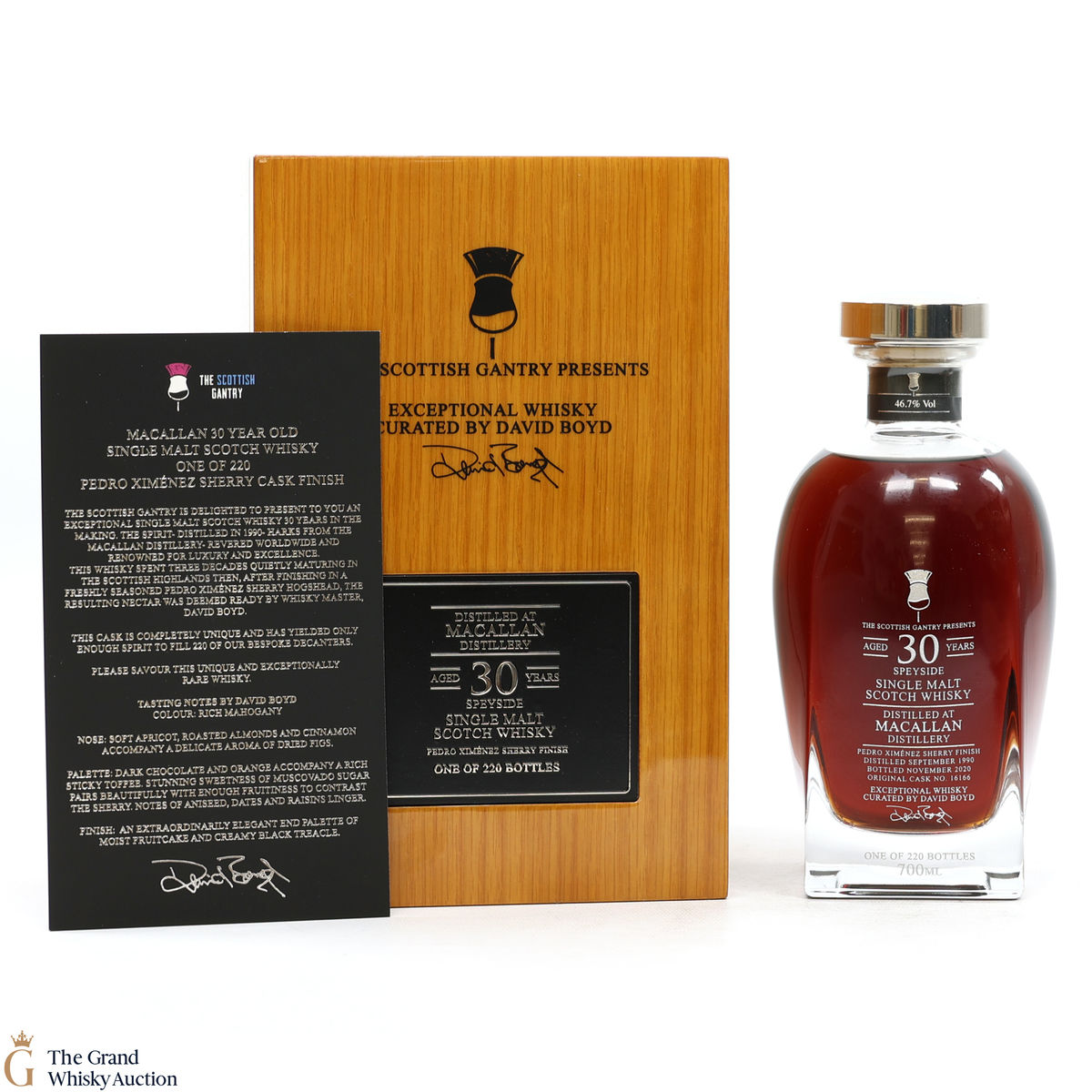 Macallan - 30 Year Old 1990 Scottish Gantry - PX Sherry Cask Finish
