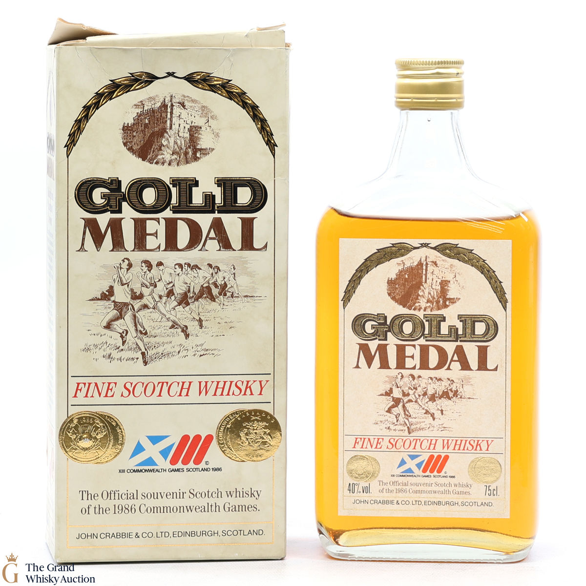 Gold Medal - Fine Scotch Whisky Commonwealth Games 1986 75cl